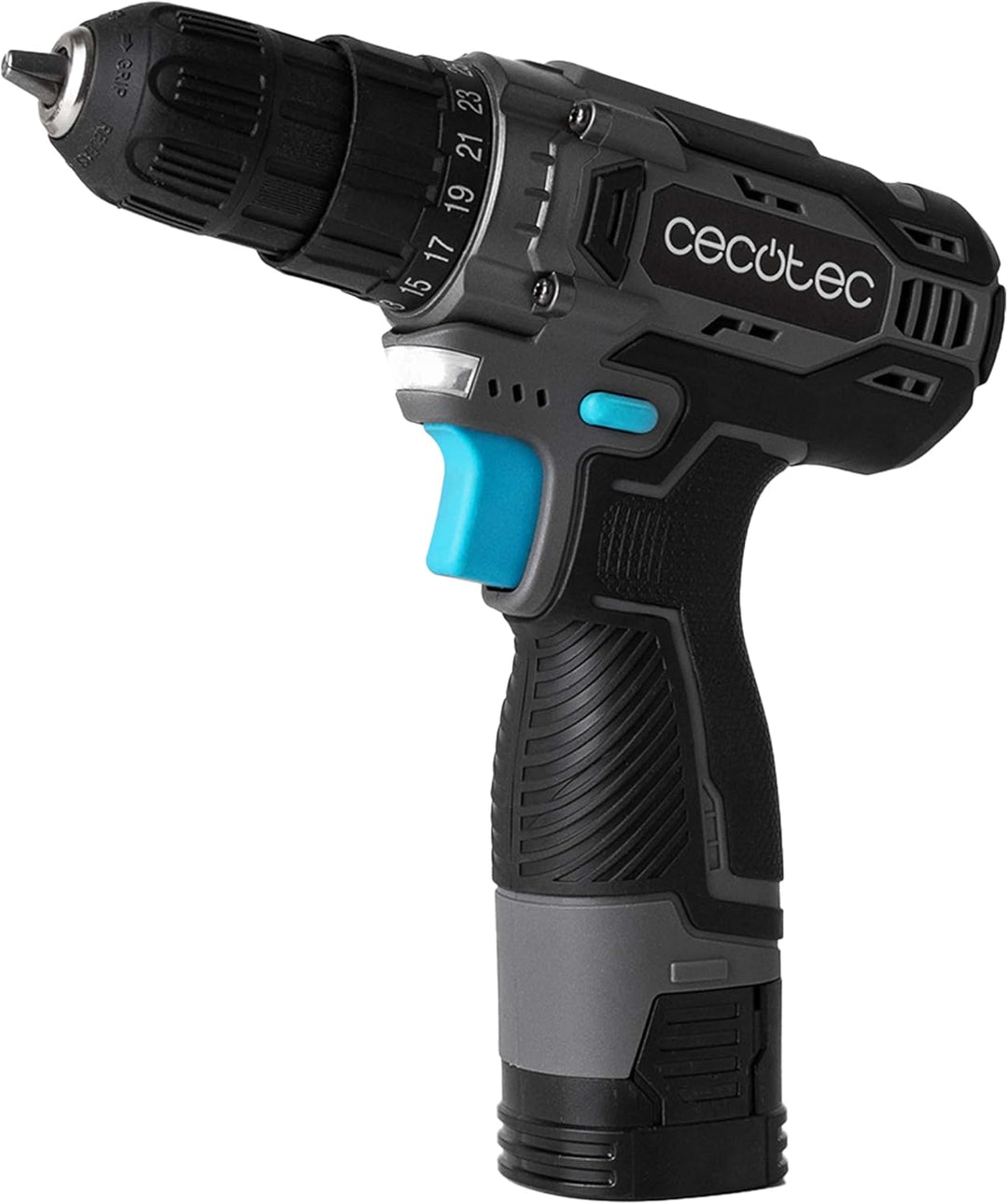 Cecotec Akkuschrauber mit 2 Akkus 16V und 2000mAh PowerForce 1620 Easy Hand. 2 Geschwindigkeitsstufe