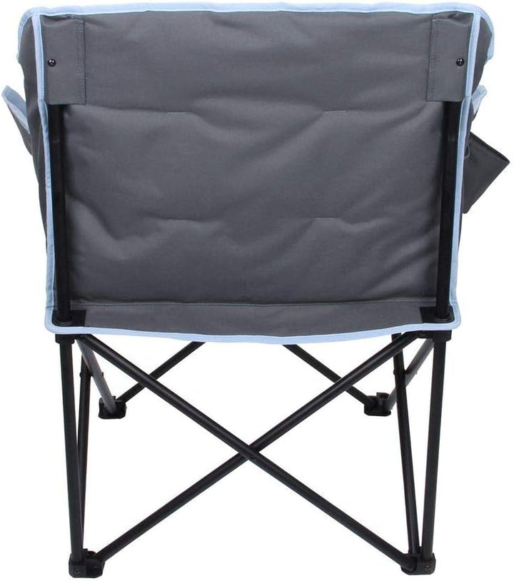 10T Campingstuhl Jace Arona XXL Klappstuhl bis 130 kg Stuhl mit Getränkehalter + Seitentasche
