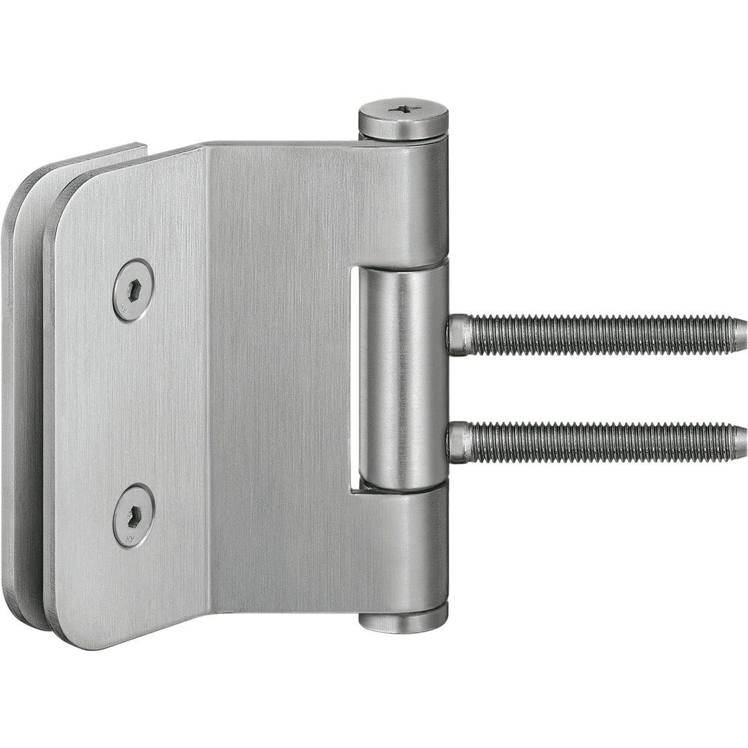 SIMONSWERK VG3990 Türband links ø 18mm für Glastüren, Glastürband für Glasstärke 8-10mm Edelstahl Y-