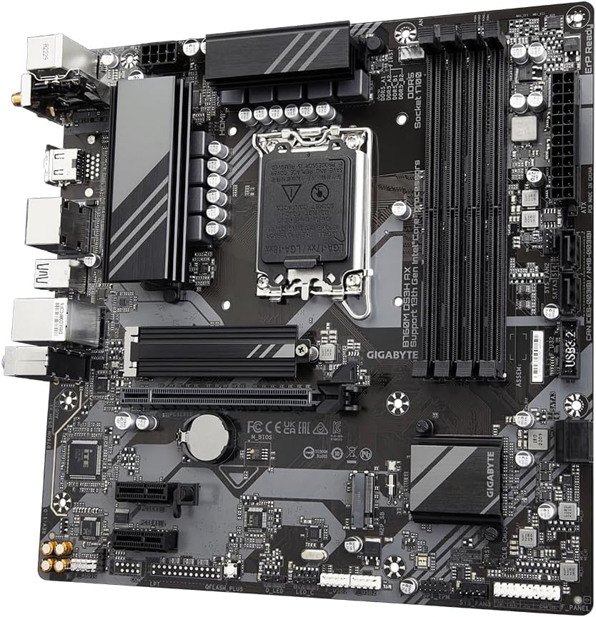 Gigabyte B760M DS3H AX Mainboard (B760,S1700,mATX,Intel)
