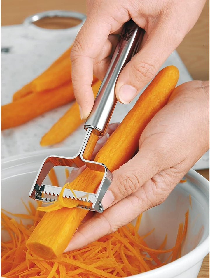 WMF Profi Plus Julienneschneider 17 cm, Cromargan Edelstahl teilmattiert, spülmaschinengeeignet Sing