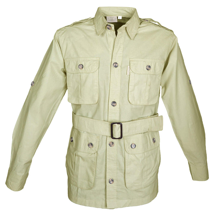 Tag Safari Jacke für Herren, leicht, mehrere Taschen, perfekt für Entdecker, Fotografen und Journali