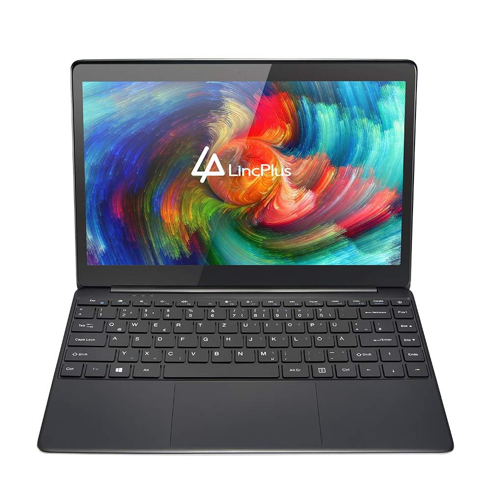 LincPlus 1315E P1 Notebook Full HD 13,3 Zoll Laptop, Intel Celeron N4000 4GB RAM 64GB eMMC lüfterlos