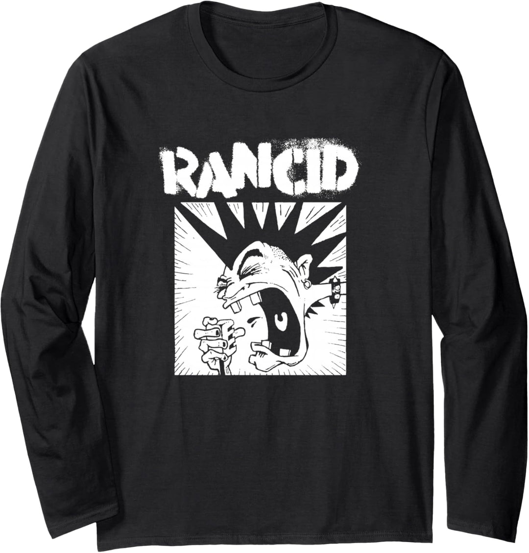 Rancid - Official Merchandise - Microphone Langarmshirt