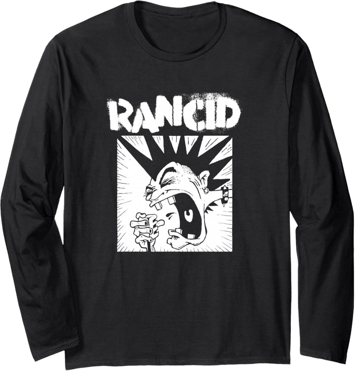 Rancid - Official Merchandise - Microphone Langarmshirt