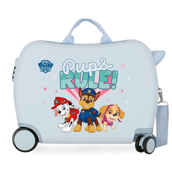 Paw Patrol Paw Patrol Playful Kinderkoffer, Blau, 50 x 38 x 20 cm, starrer ABS-Kombinationsverschlus