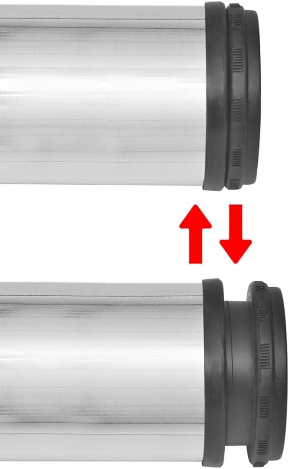 vidaXL 4X Ø60mm Tischbein Tischbeine Tischfüsse Möbelbein Stützfuss stabil 110cm 1100 mm Nickel-gebü