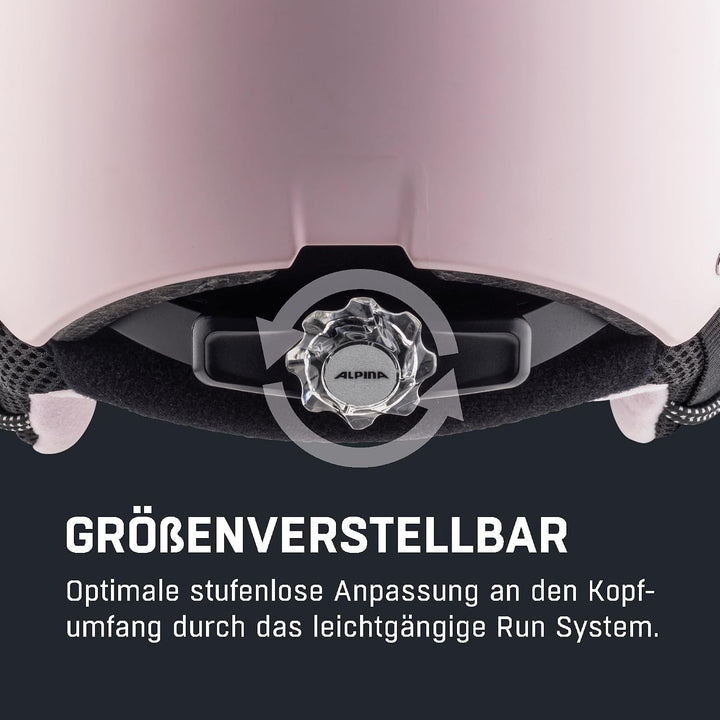 ALPINA ZUPO VISOR Q-LITE - Hochwertiger &amp; Leichter Skihelm Mit Kontrastverstärkendem Visier Für Kind