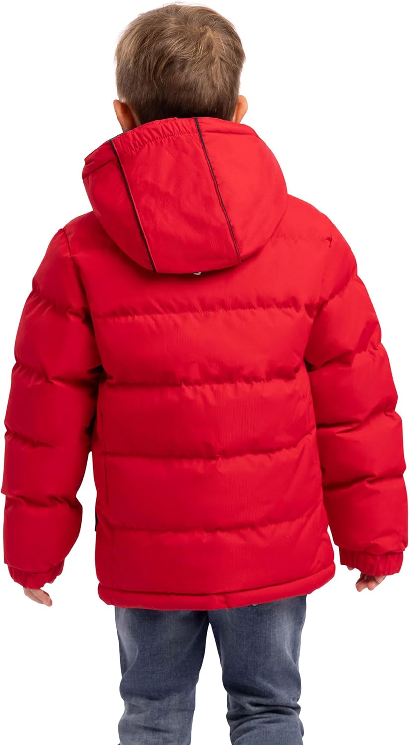 Trespass Jungen Other Jacke 3-4 Jahre Rot, 3-4 Jahre Rot