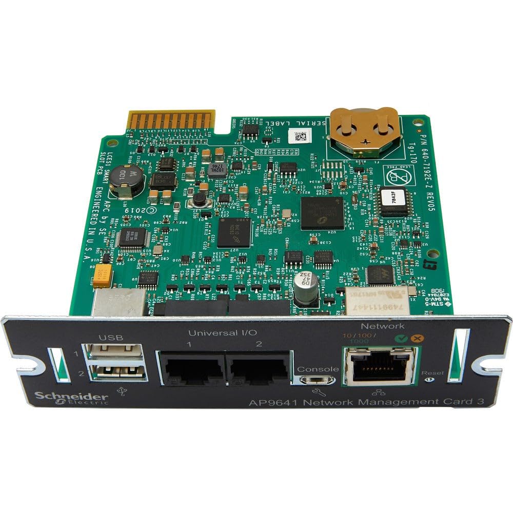 APC UPS Network Management Card with PowerChute Network Shutdown & Environmental Monitoring APC by S