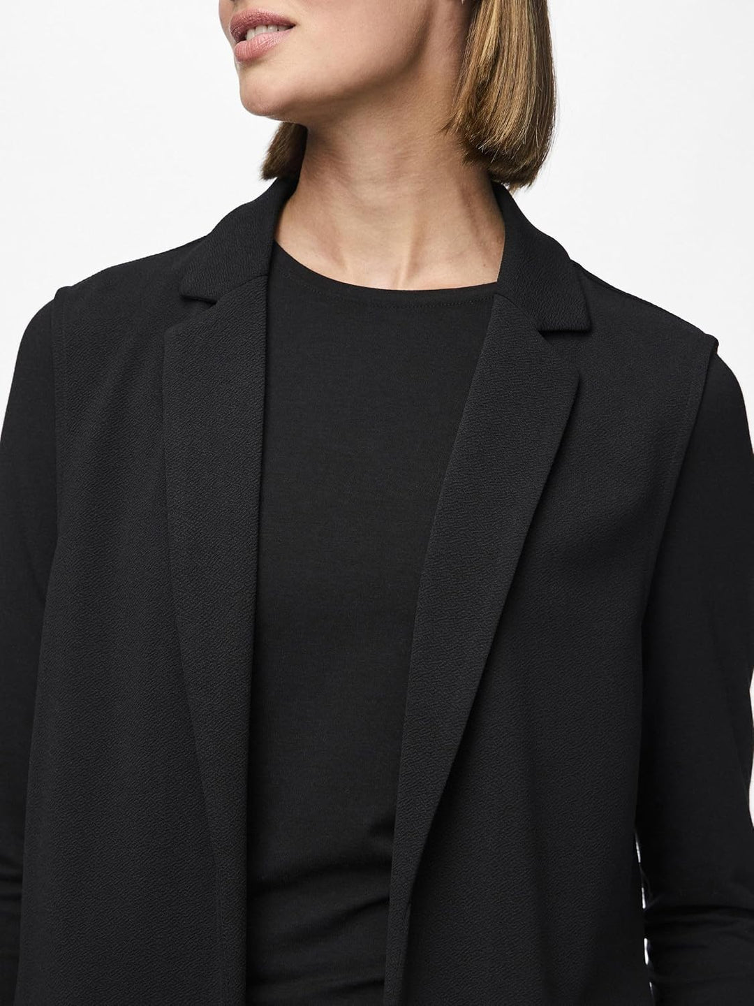 PIECES Damen Pcjana Vest Mm Bc Anzugweste S Schwarz, S Schwarz
