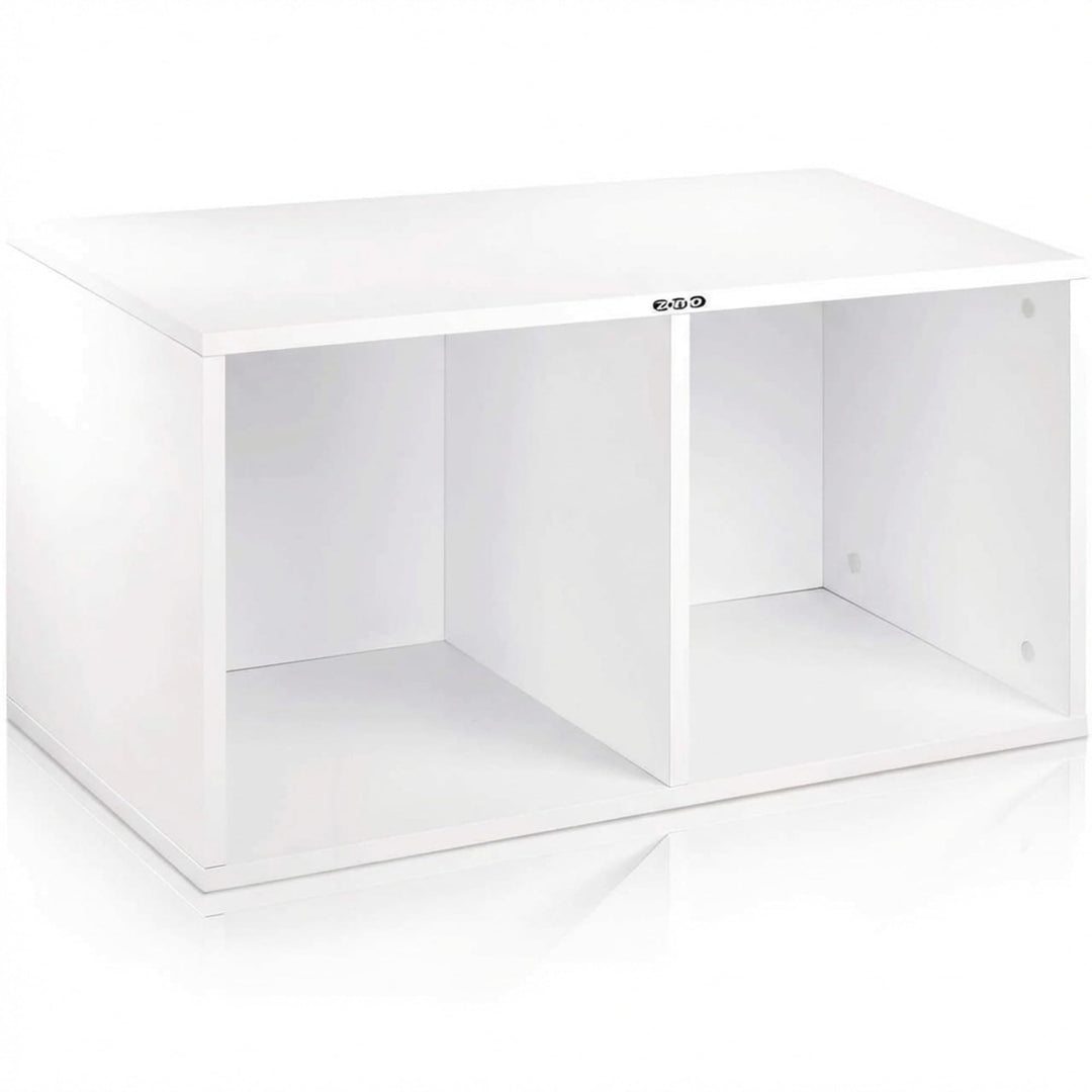 Zomo VS-Box 200 Vinyl Aufbewahrungsbox - 705 x 335 x 370 mm - Weiss - MDF Holz - Regal für Schallpla