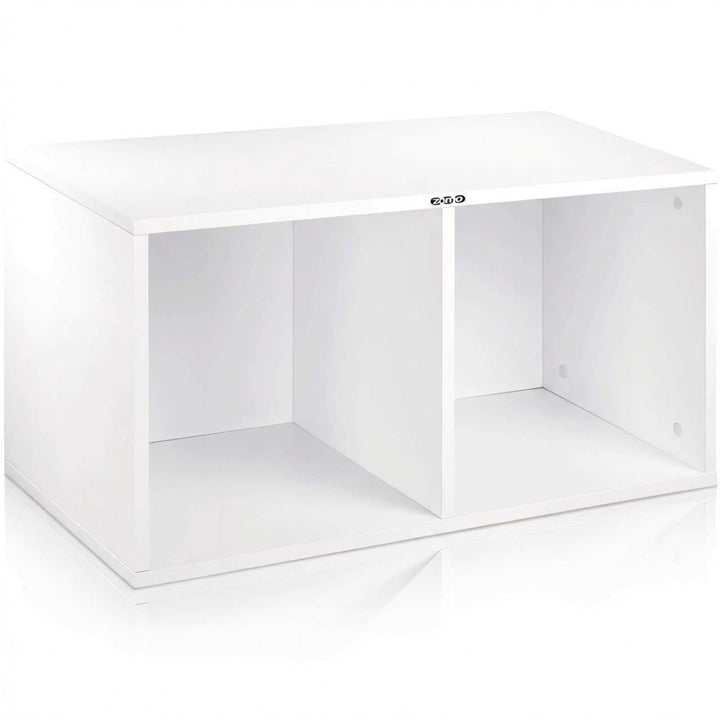 Zomo VS-Box 200 Vinyl Aufbewahrungsbox - 705 x 335 x 370 mm - Weiss - MDF Holz - Regal für Schallpla