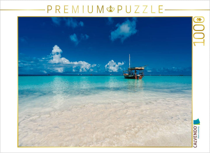 CALVENDO Puzzle Inselparadies Sansibar 1000 Teile Lege-Grösse 64 x 48 cm Foto-Puzzle Bild von Stefan