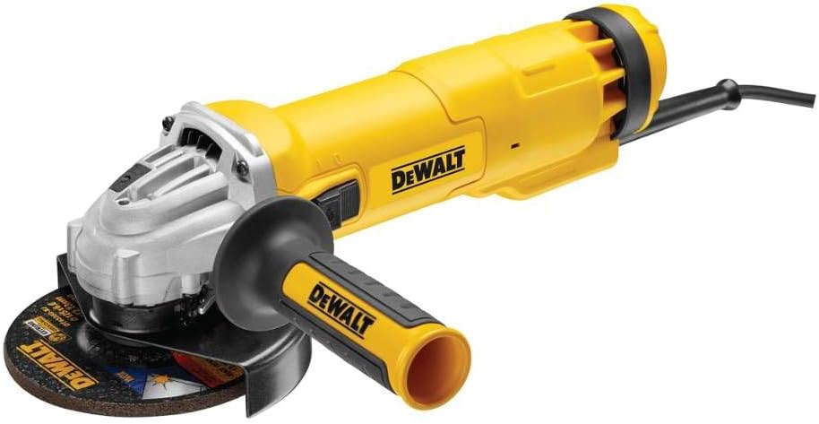 DeWalt Winkelschleifer (1.010 W, 125 mm Scheiben-ø, Leerlaufdrehzahl 11.000 min-1, für alle Standard