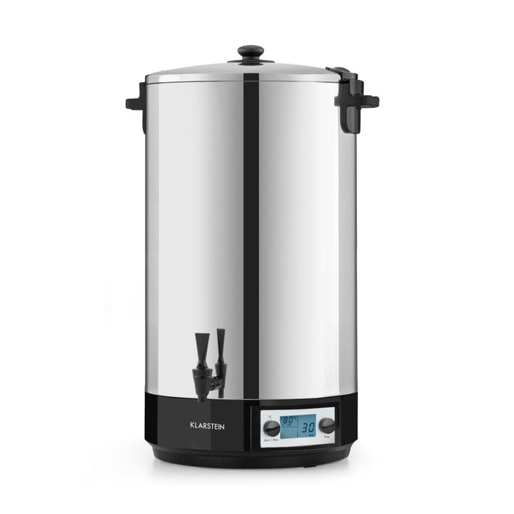 Klarstein KonfiStar 60 Digital Einkochautomat Einkochtopf Einkocher Heissgetränkespender,60 Liter, 2