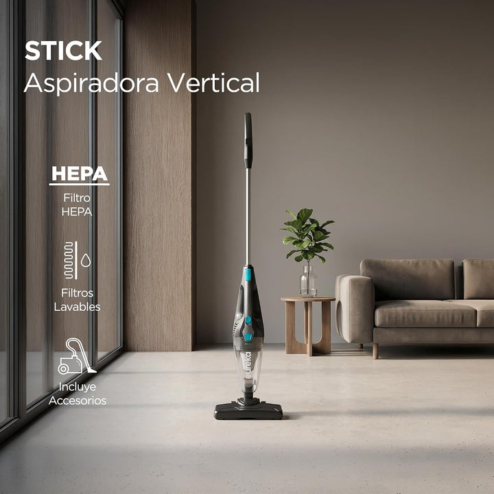 EUREKA Fenrir Blaze Stick Vacuum Cleaner, Powerful Suction 3-in-1 Small Handheld Vac with HEPA Filte