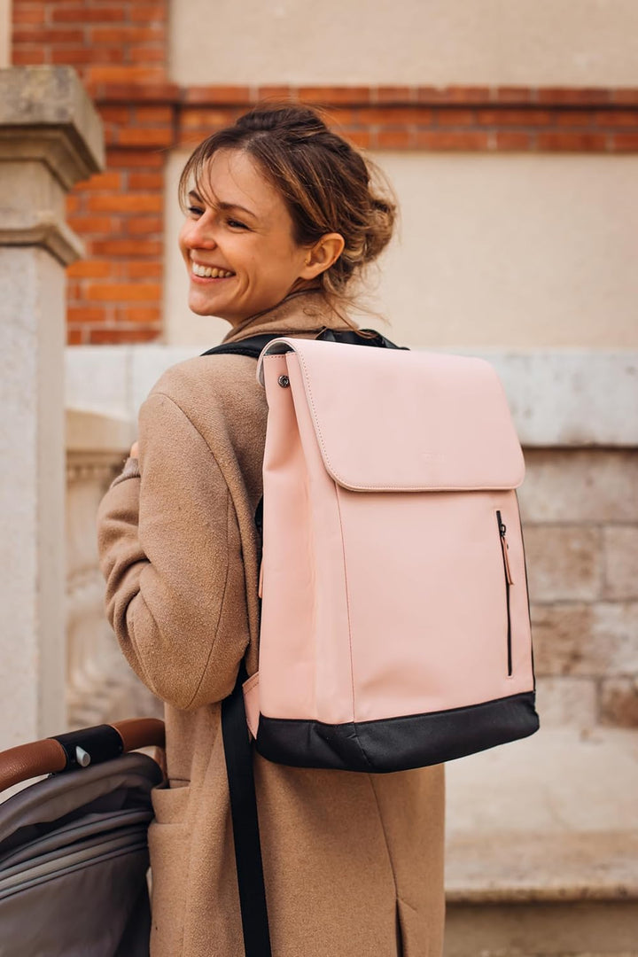 Béaba, Wickeltasche, Rucksack, Wasserdicht Altrosa, Altrosa