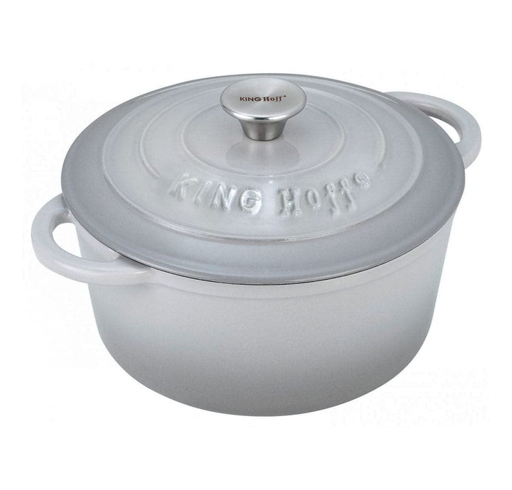 Emailliert Gusseisen Bräter Töpf Röster Schmortöpf KINGHOFF (2,4L), 2,4L