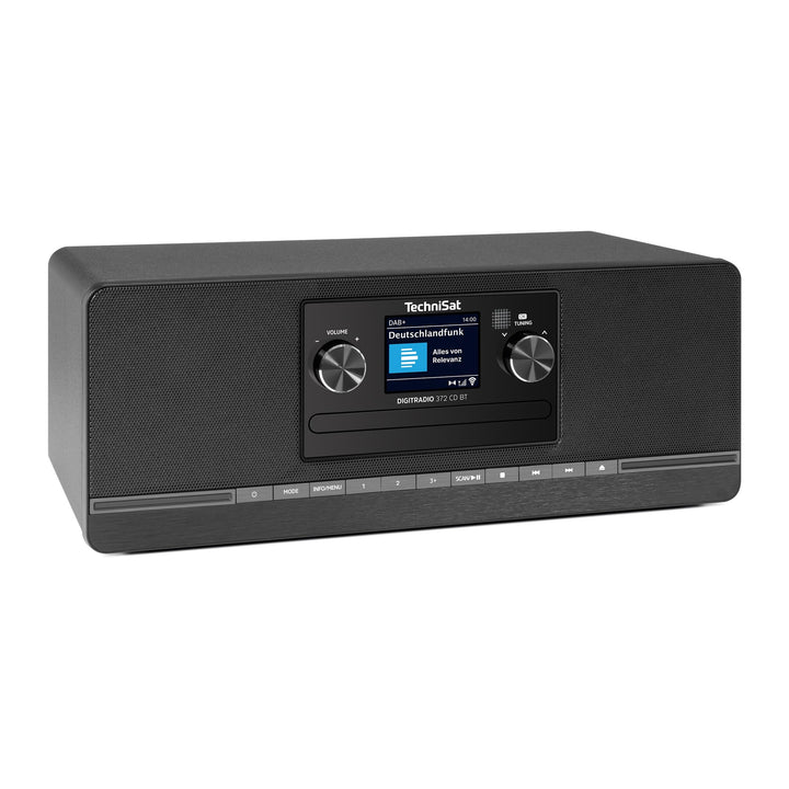 TechniSat DIGITRADIO 372 CD BT - Stereo Digitalradio, Kompaktanlage mit DAB+, UKW, CD-Player, Blueto