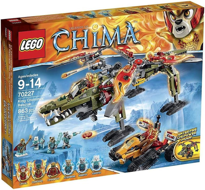 LEGO 70227 - Legends of Chima König Crominus Rettung