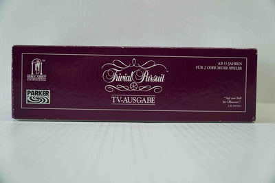 Trivial Pursuit Tv-Ausgabe [Spiel].