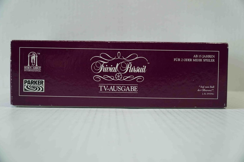 Trivial Pursuit Tv-Ausgabe [Spiel].