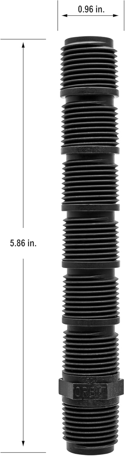 Underground Sprinkler Cut-Off Riser, 1/2 x 6-In. -37227, 1