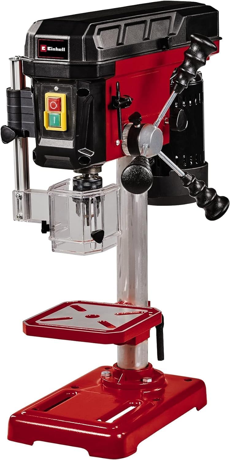 Einhell Säulenbohrmaschine TC-BD 450 (450 W, bis 2650 min-1, 5 Stufen, max. Bohrtiefe 50 mm, Bohrtie