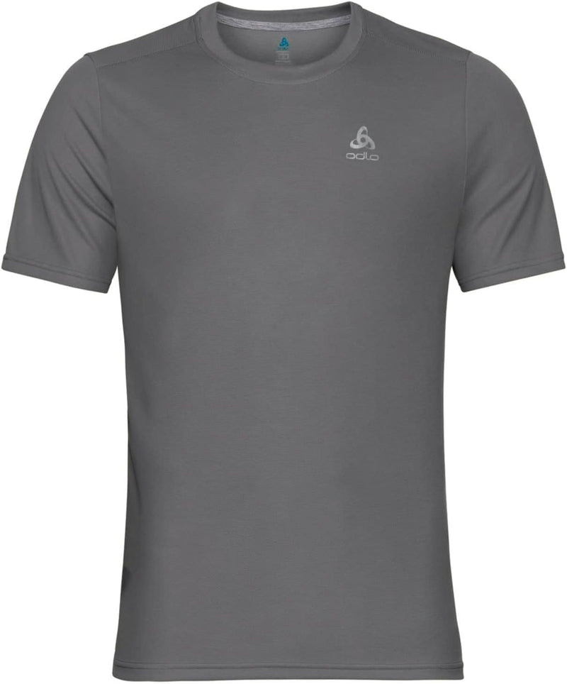 Odlo Herren F-dry_550822 Kurzarm Shirt S Odlo Steel Grey, S Odlo Steel Grey