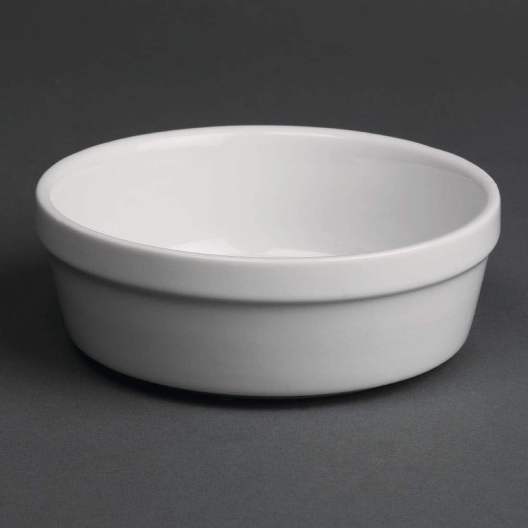 Olympia Whiteware runde Auflaufförmchen 11,9cm