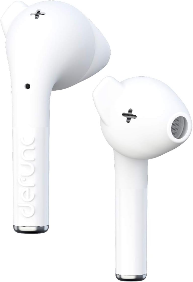 Defunc Wireless Earbuds True Go Slim IPX4 Wasserdicht In-Ear 5.0 Bluetooth Stereo-Ohrhörer mit integ