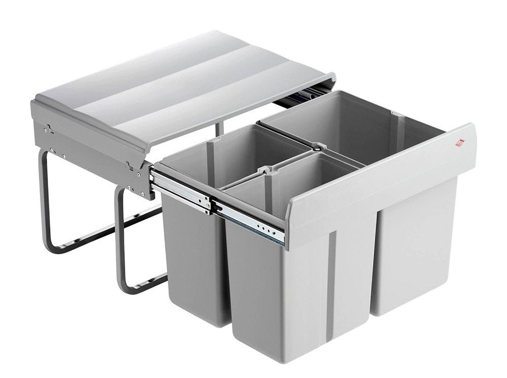 WESCO Abfallsammler, Metall, 48 x 36 cm 48 x 36 x