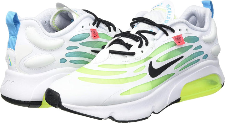 Nike Herren Air Max Exosense Se Laufschuh 40 EU White Black Volt Blue Fury, 40 EU White Black Volt B