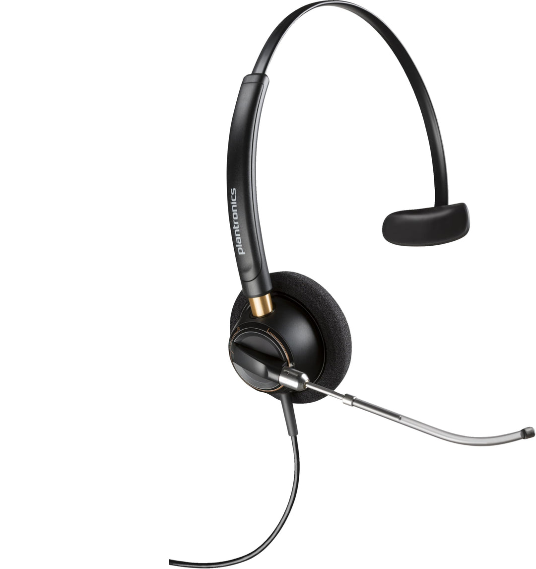 Plantronics 89435-02, Schwarz HW510 mit Sprechröhrchen Mono Single, HW510 mit Sprechröhrchen Mono Si