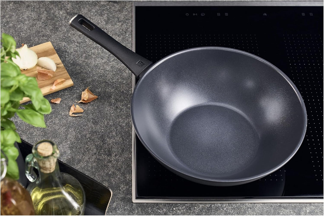 ZWILLING Madura Wok, Ø30cm, Aluminium, Titanverstärkte keramische Antihaftbeschichtung