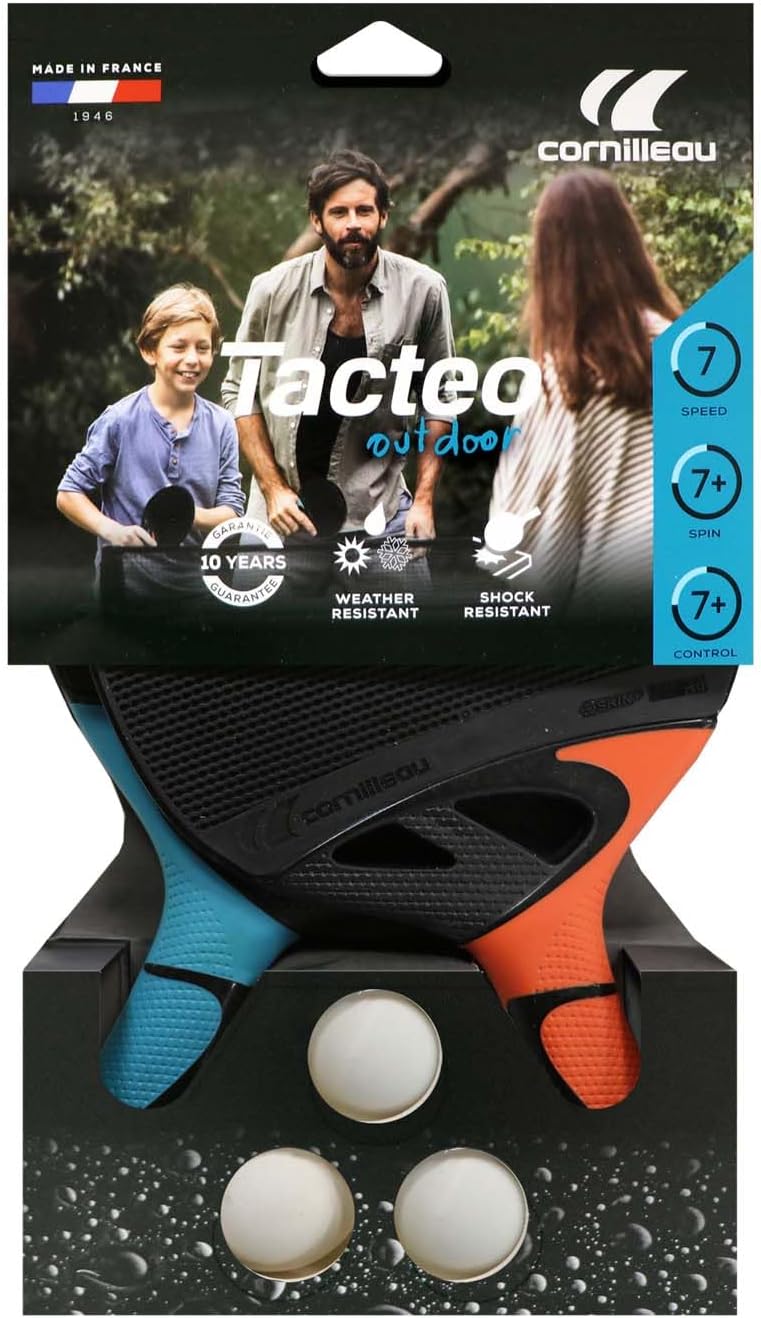 Cornilleau Tischtennisschläger-Set Tacteo 50 Duo Pack