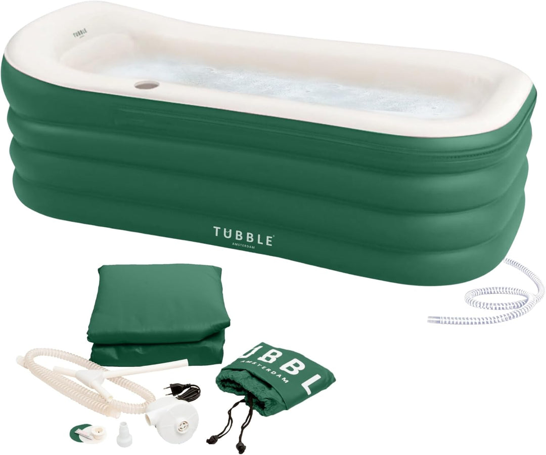 Tubble® Royale Aufblasbare Badewanne - Verwendung als Heiss- und Eisbad - Schneller Aufbau in 1min -