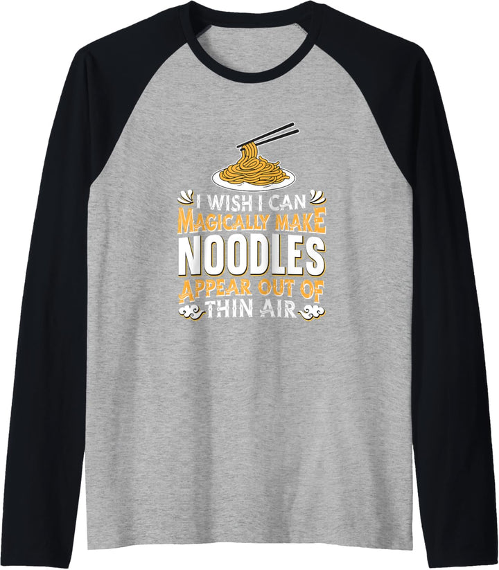 Noodles Japan Asiatische Nudel Kawaii - Japanische Nudeln Raglan