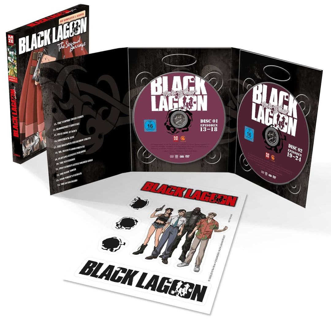 Black Lagoon - Staffel 2 - Gesamtausgabe - [DVD] Relaunch, DVD