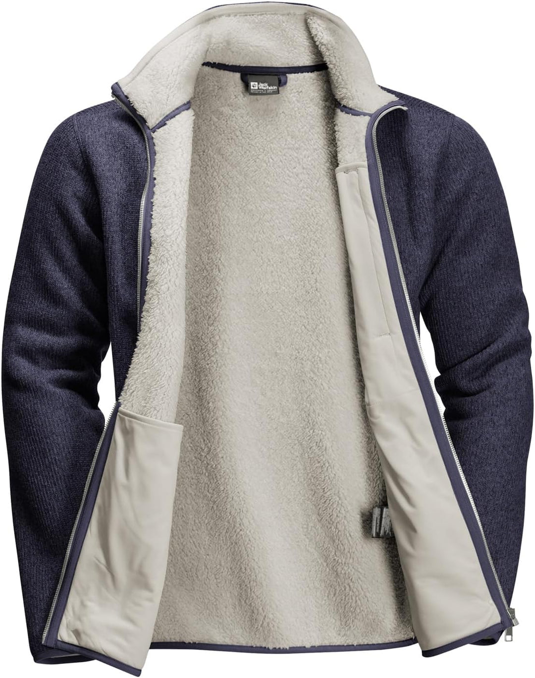 Jack Wolfskin Herren Robson Fjord Jacket Fleece-Jacke, night blue