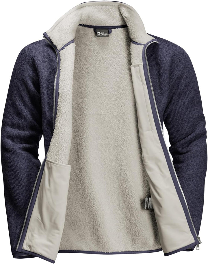 Jack Wolfskin Herren Robson Fjord Jacket Fleece-Jacke, night blue