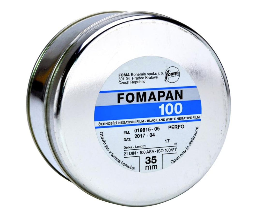 Foma Fomapan Classic Fotofilm 100 / 35mm x 17 Meter (100 ISO schwarz &amp; weiss Negativ-Film)