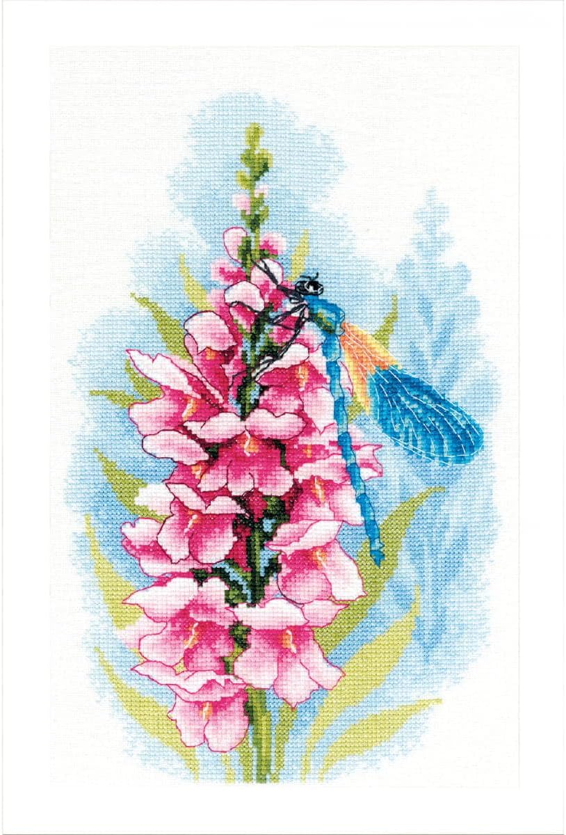 Lanarte PN-0194925 Kreuzstich Set Zählmuster, Baumwolle, mehrfarbig, 22x33cm
