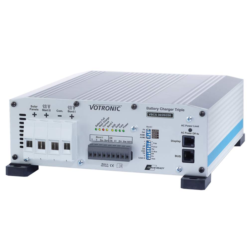 Votronic Battery Charger VBCS 30/20/250 Triple VBCS 30/20/250 - 3241, VBCS 30/20/250 - 3241