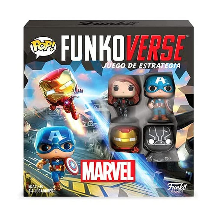 Funko 57518 MARVEL 100 4-Pack Spanish ,, Mehrfarben, One Size Marvel 4 pack Spanish, Marvel 4 pack S