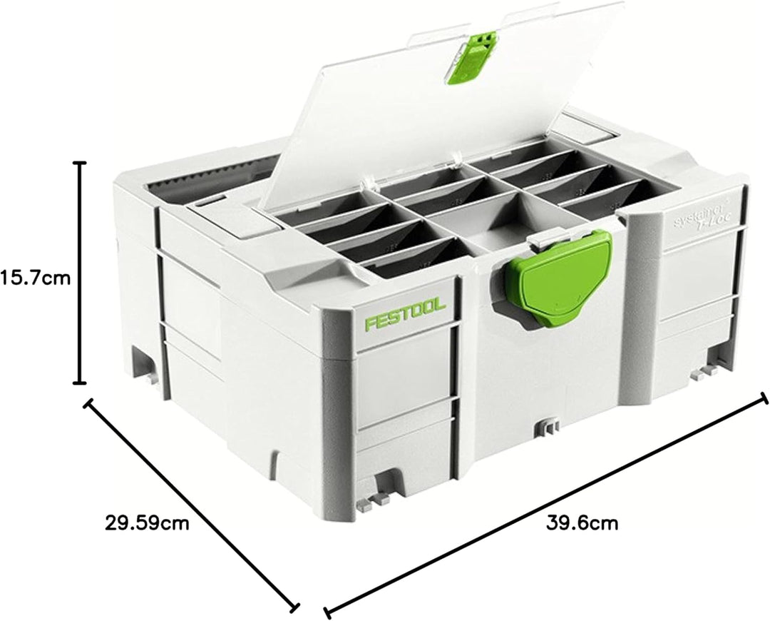 Festool Deckelfach Systainer DF 2 T-Loc 497852 Systainer Gr. 2 T-LOC 27593 (497852), Systainer Gr. 2
