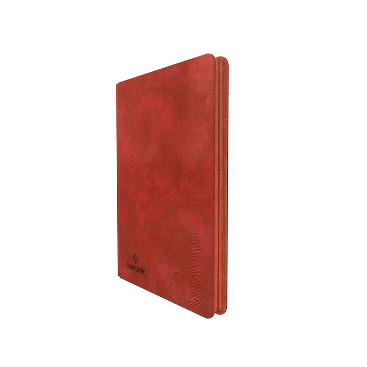 Gamegenic Zip-Up Album (18-Pocket), Red, Medium, Red