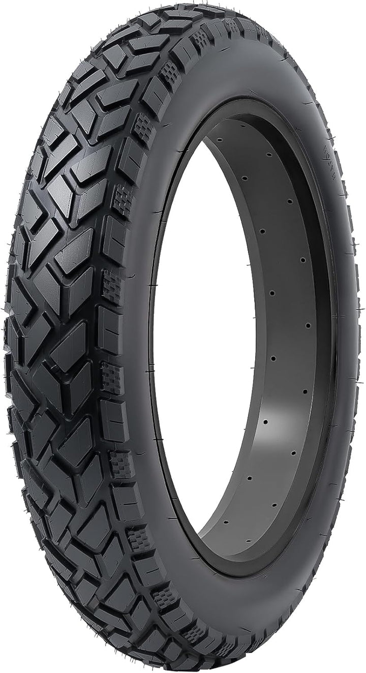 YunSCM 1er-Pack 20 Zoll Heavy Duty E-Bike Reifen 20x4.0 Mantel Plus 1er-Pack 20 Zoll Fat schlauche 2
