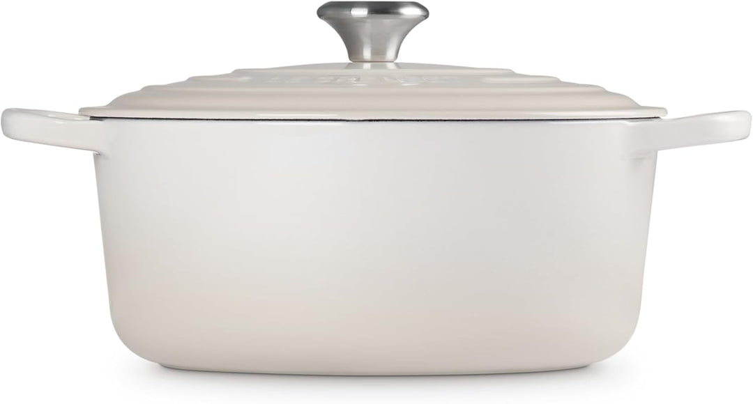 Le Creuset Signature Gusseisen-Bräter mit Deckel, Ø 28 cm, Rund, Für alle Herdarten und Induktion ge